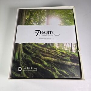 Franklin Covey The 7 Habits of Highly Effective People Signature Edition 4.0 Set
